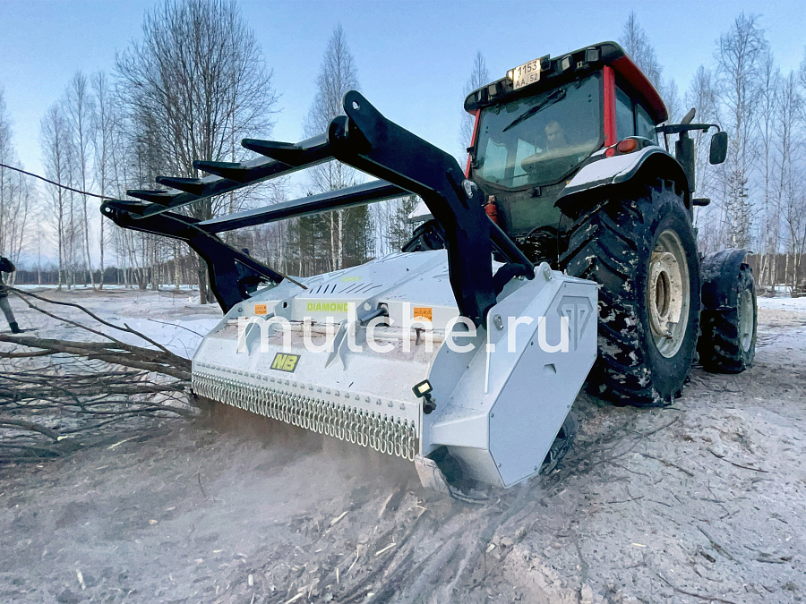 Испанский мульчер NIUBO DIAMOND (TDD200) + Valtra 191